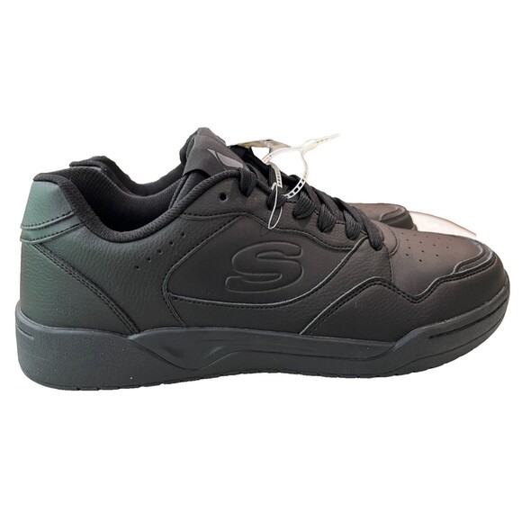 NEW Skechers Koopa-Volley Low Varsity Black Men Size 11 Sneaker Shoe 183240-BBK main image 4